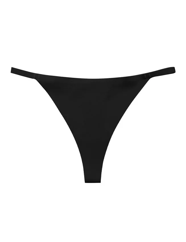 Sexy Seamless Panty With Buckles Decoration