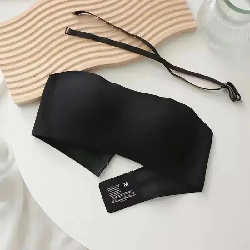 Sexy Seamless Tube Top Bra - Invisible Strapless, Push-up, Wireless Female Lingerie
