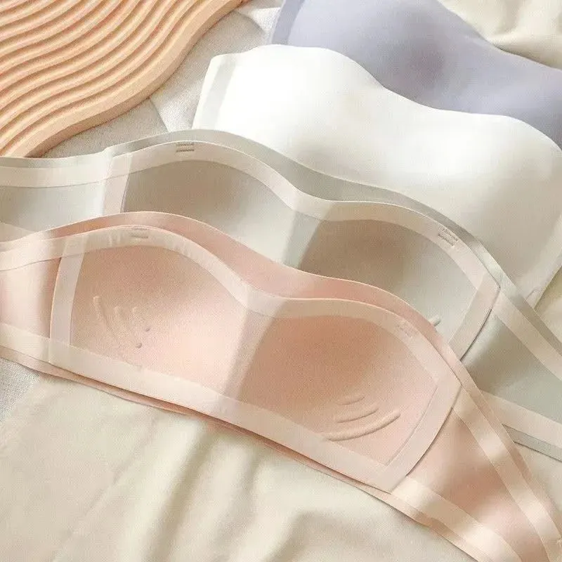 Sexy Seamless Tube Top Bra - Invisible Strapless, Push-up, Wireless Female Lingerie