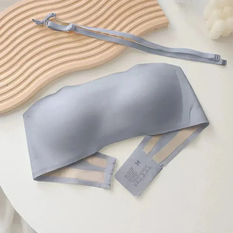 Sexy Seamless Tube Top Bra - Invisible Strapless, Push-up, Wireless Female Lingerie
