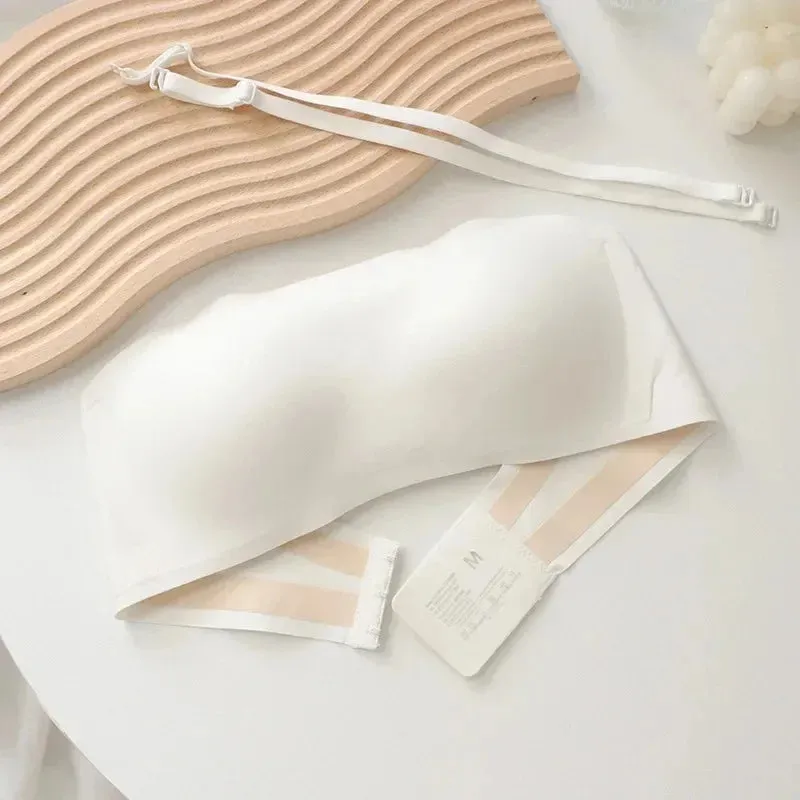 Sexy Seamless Tube Top Bra - Invisible Strapless, Push-up, Wireless Female Lingerie