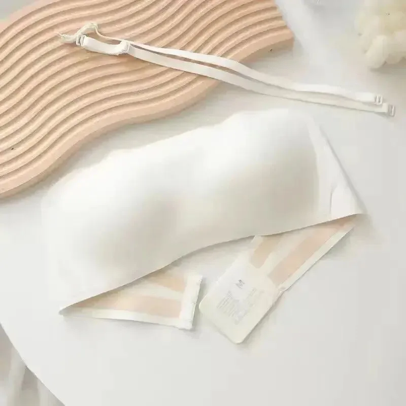 Sexy Seamless Tube Top Bra - Invisible Strapless, Push-up, Wireless Female Lingerie