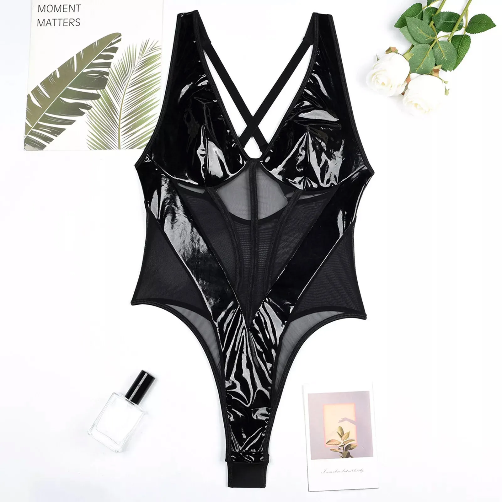 Sexy Vinyl Vivian Bodysuit