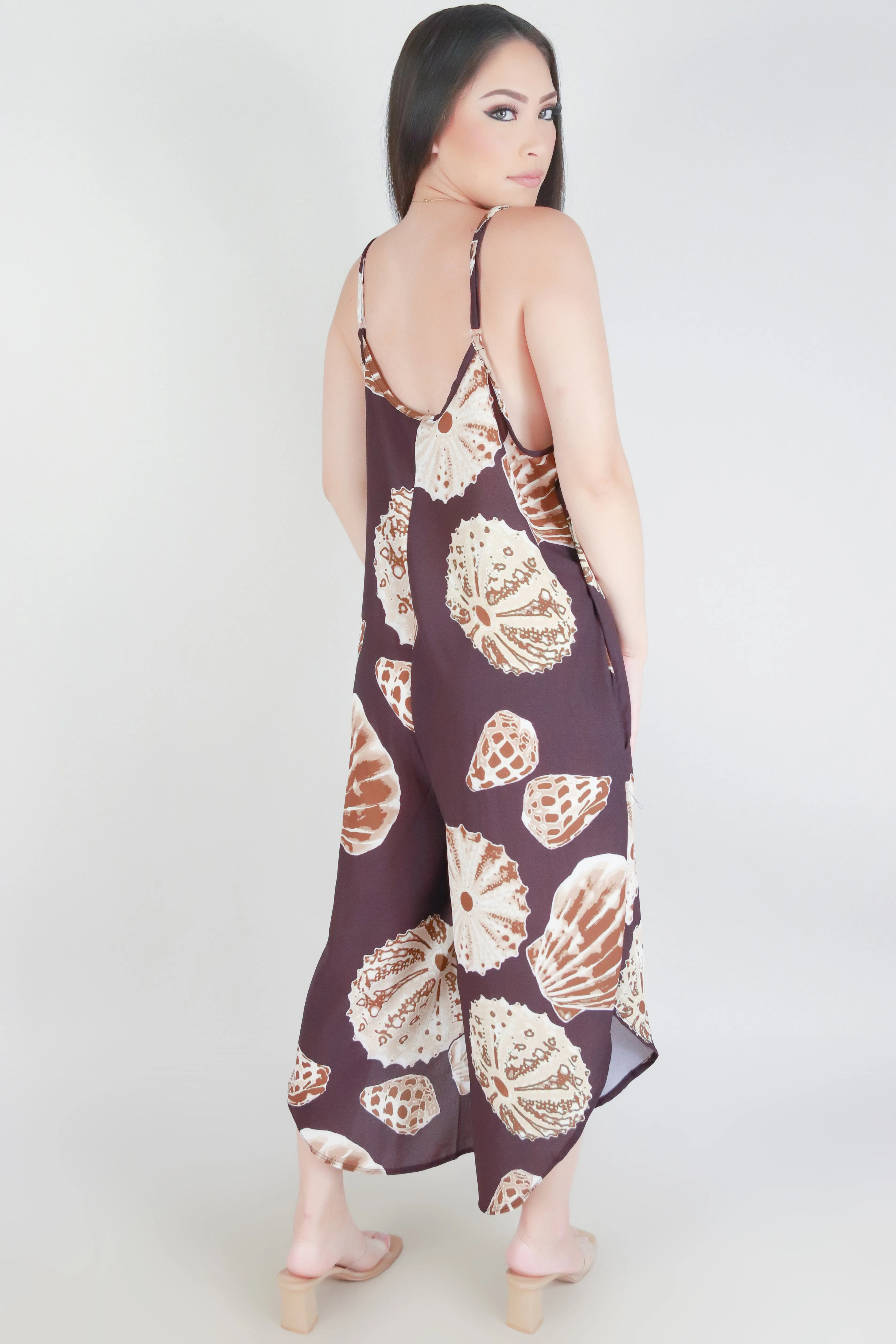 SHELL NO WAIST JUMPSUIT