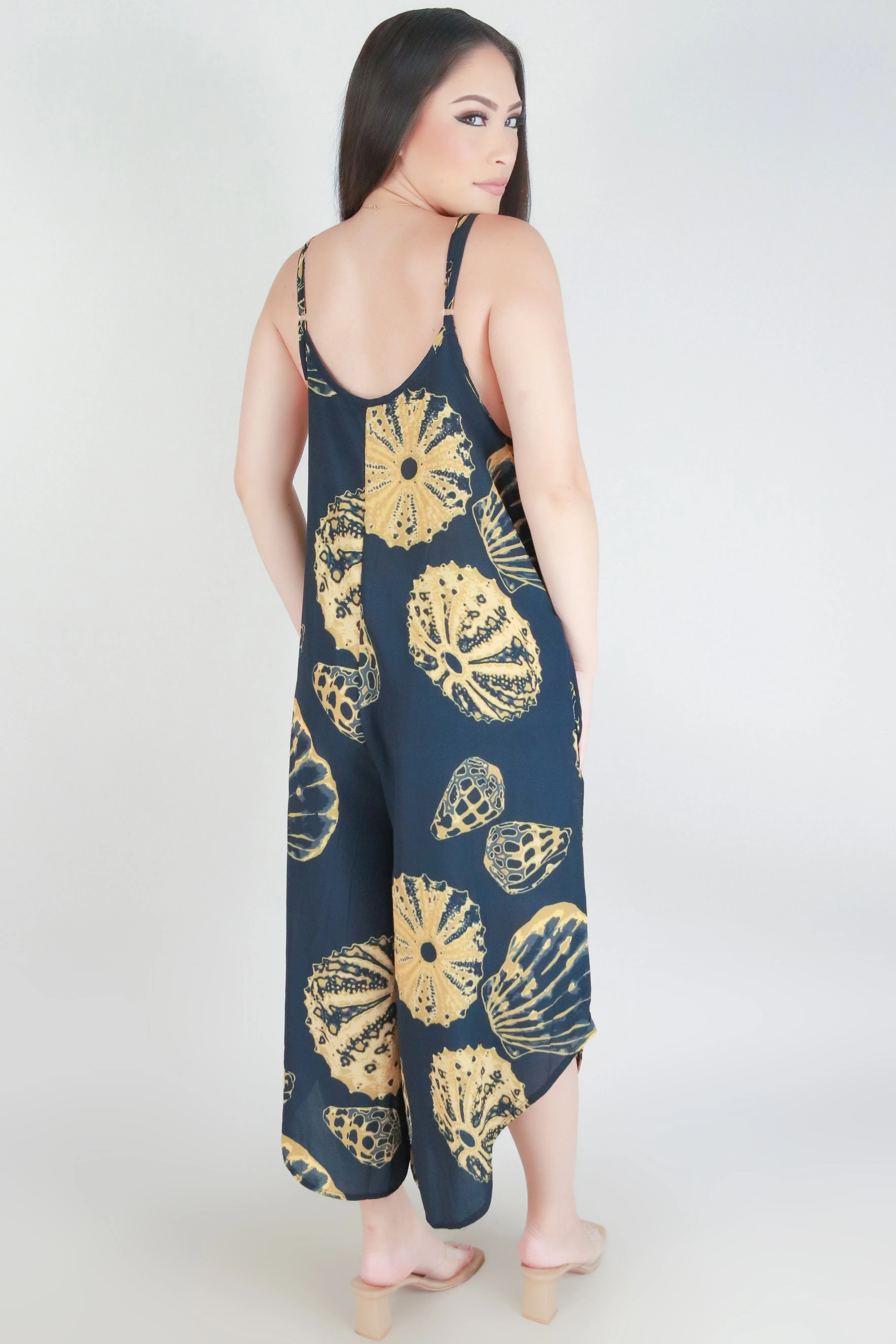 SHELL NO WAIST JUMPSUIT