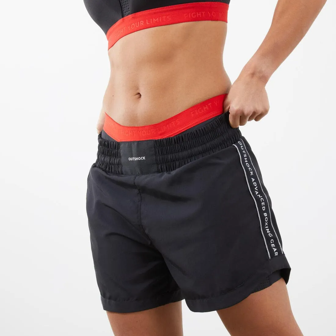 SHORT   PROTECTION PELVIENNE AMOVIBLE FEMME 500
