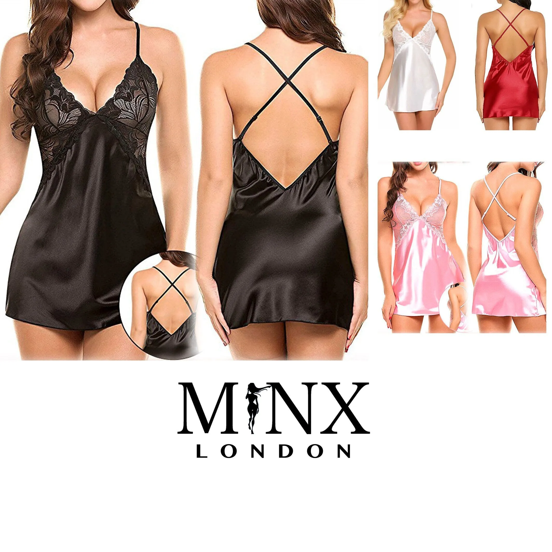Silk Nightdress | Lace Nightdress | Lace Lingerie | Silk Lingerie