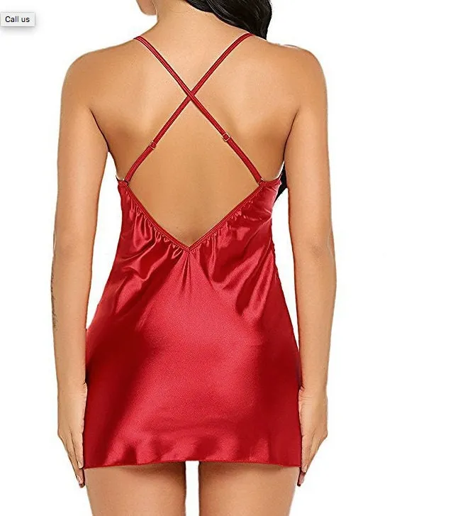 Silk Nightdress | Lace Nightdress | Lace Lingerie | Silk Lingerie