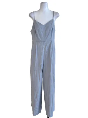 Silver Grey Sleeveless Jumpsuits
