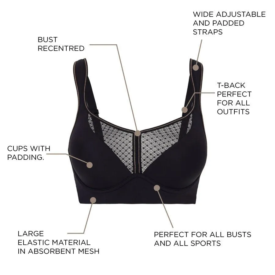 Simone Perele Harmony High Impact Sports Bra w/ Underwire