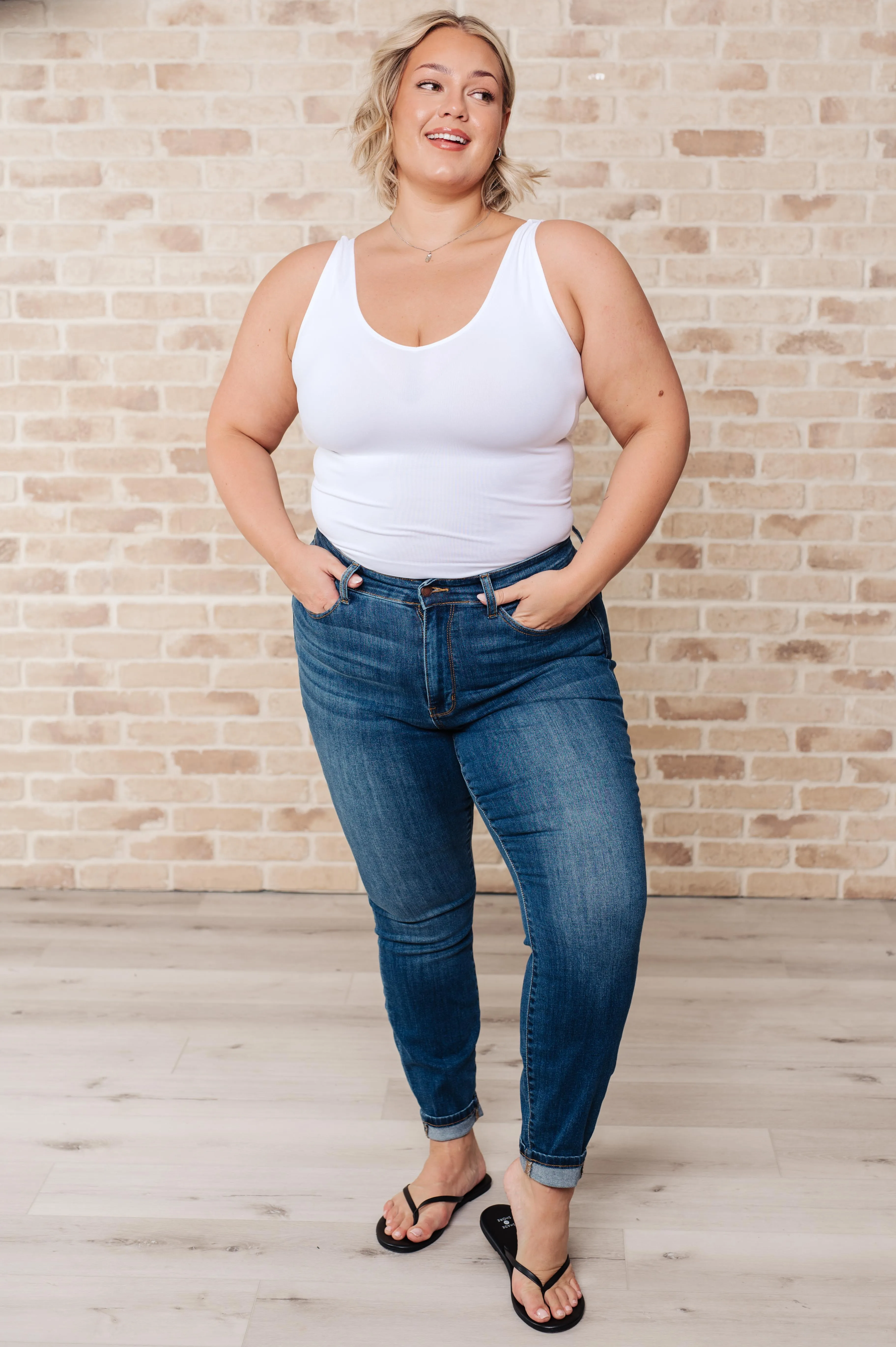 **Size 18W The Robison- High Rise Skinny Judy Blue Jeans