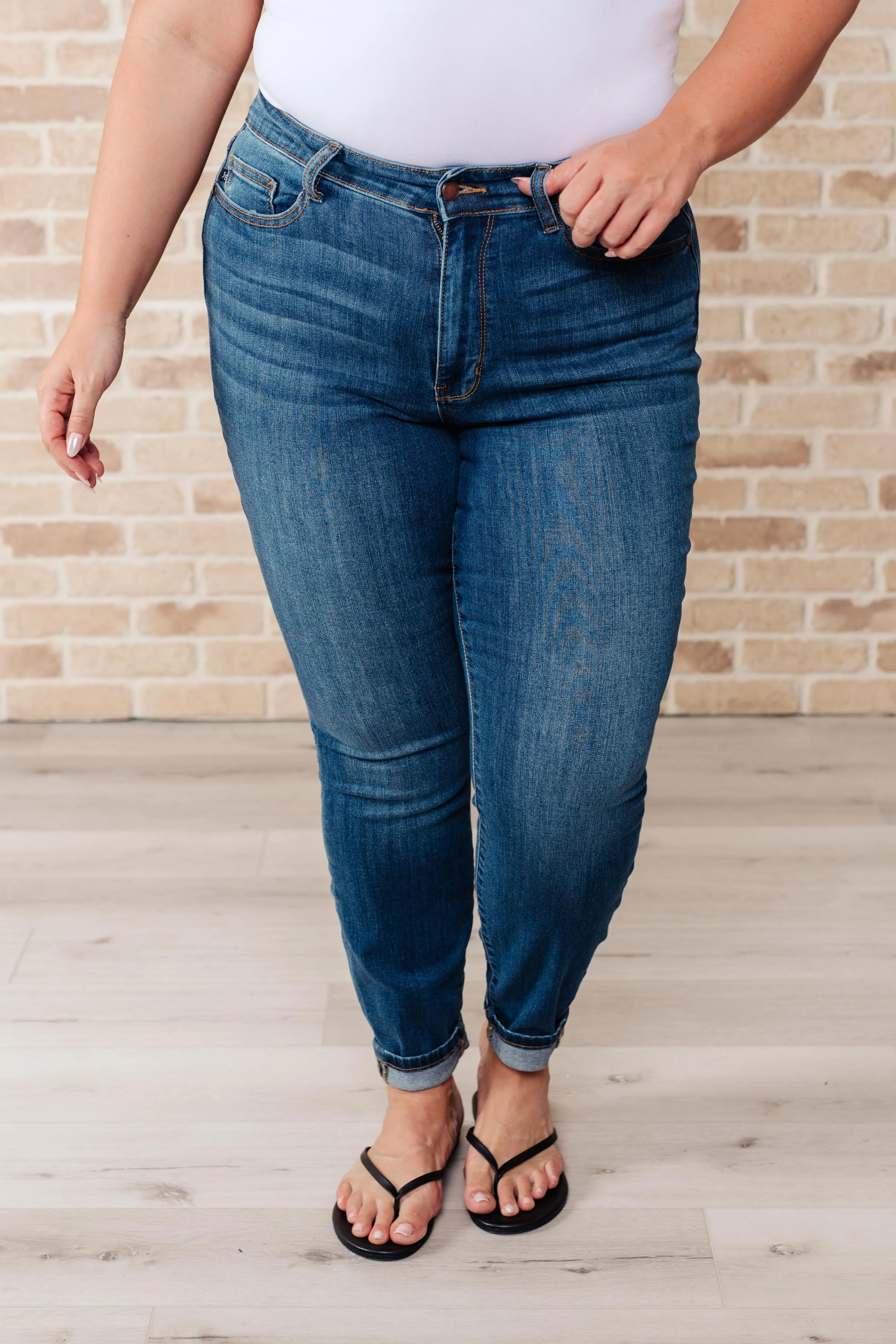 **Size 18W The Robison- High Rise Skinny Judy Blue Jeans