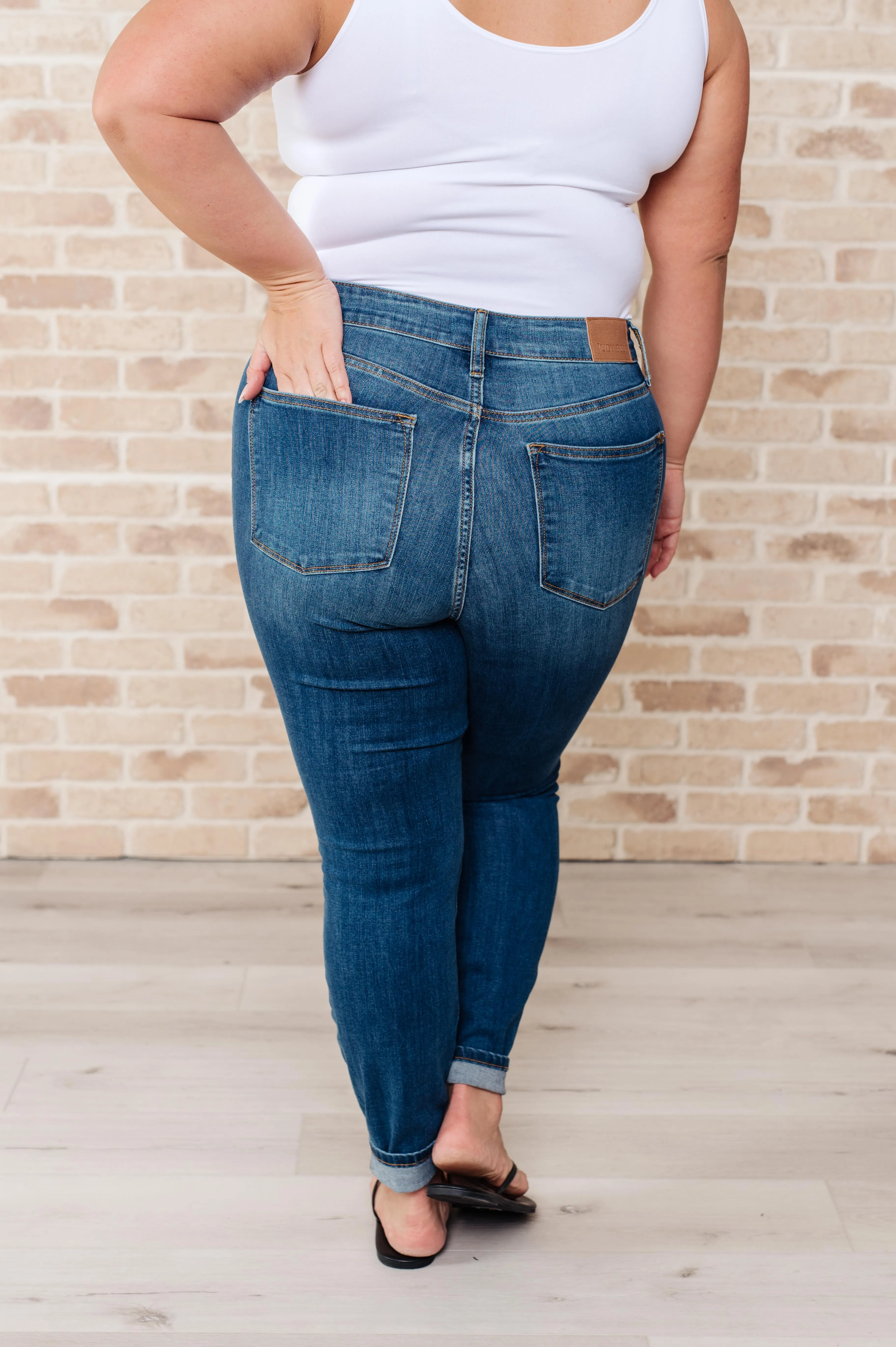 **Size 18W The Robison- High Rise Skinny Judy Blue Jeans