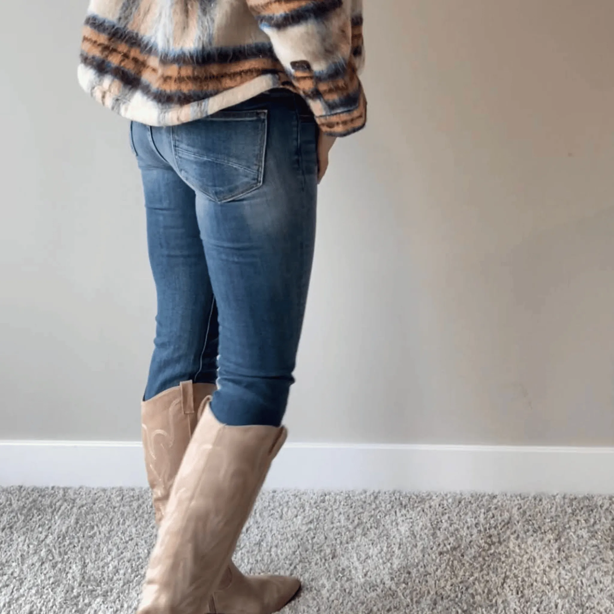 Size 24 - Sloane Bootcut Denim Jeans by DRIFTWOOD - Versatile Mid-Wash Fit