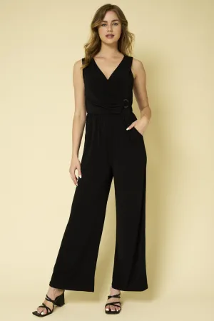 Sleeveless O-Ring Jumpsuit