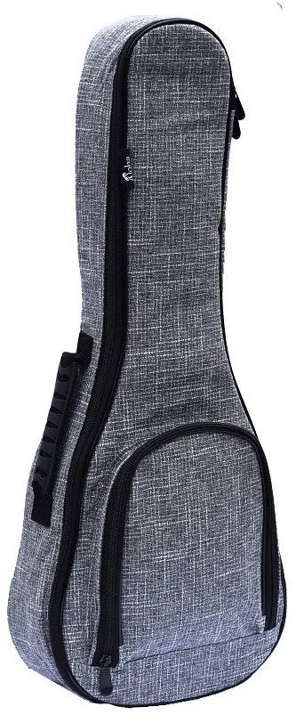 SMOOTH 25MM PADDED BAG FOR TENOR UKULELE - GREY