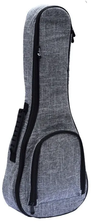 SMOOTH 25MM PADDED BAG FOR TENOR UKULELE - GREY