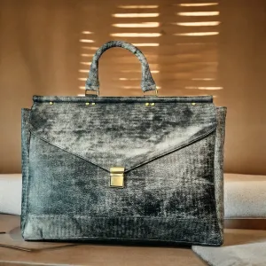 Snakeskin Antique Leather Bag