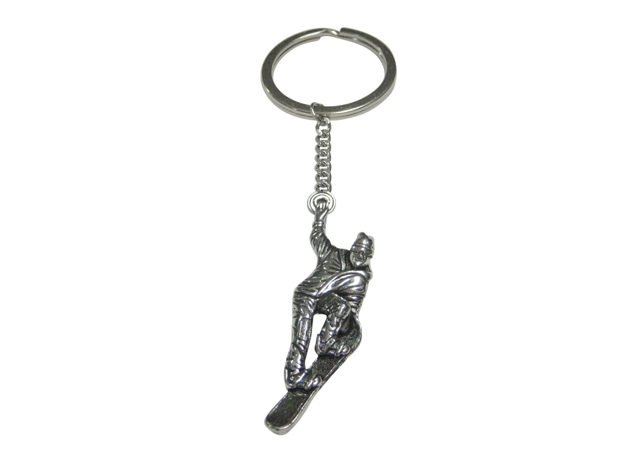 Snowboarder Pendant Keychain