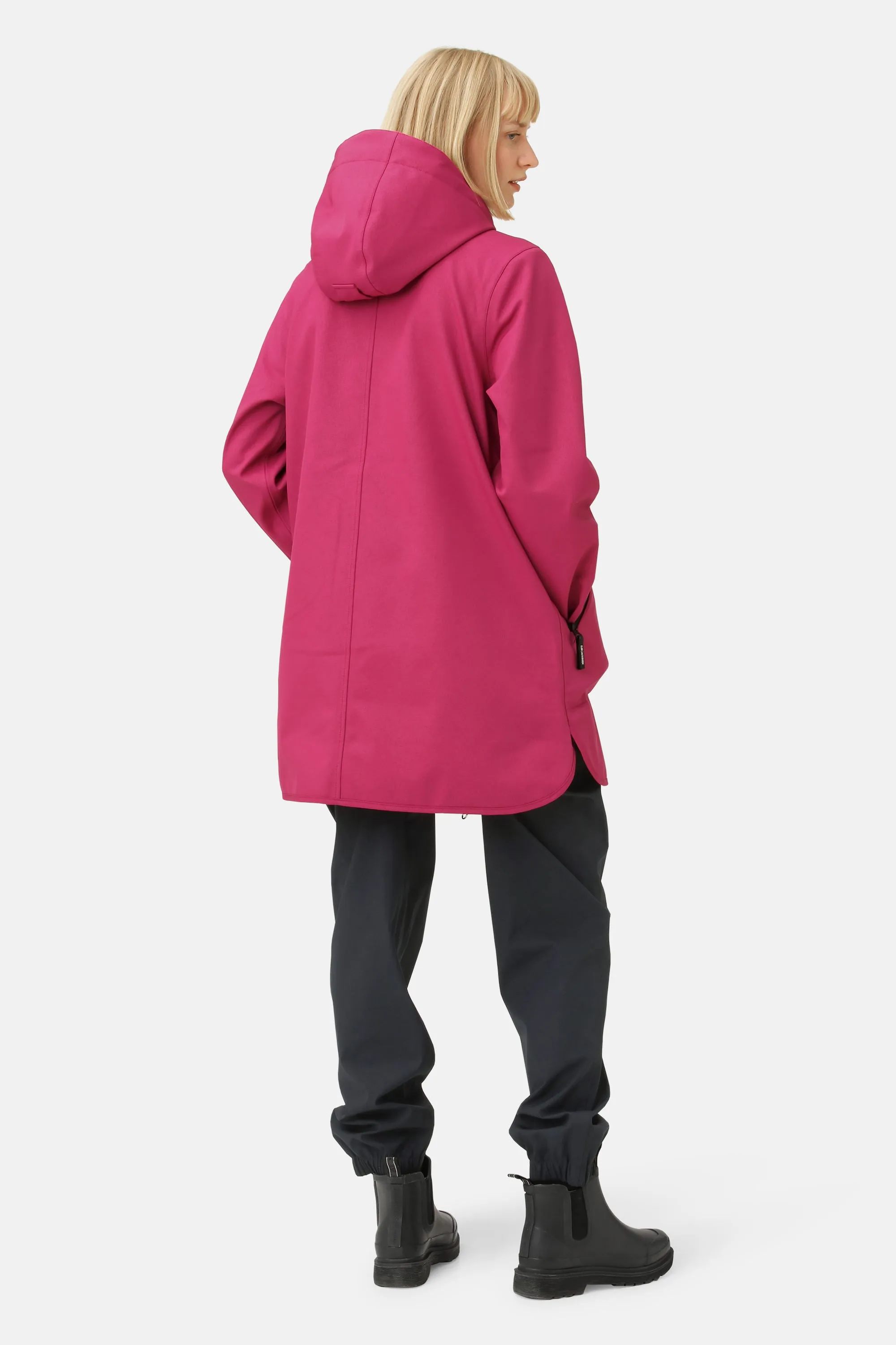 Softshell Regnjacka A-linje - Sangria