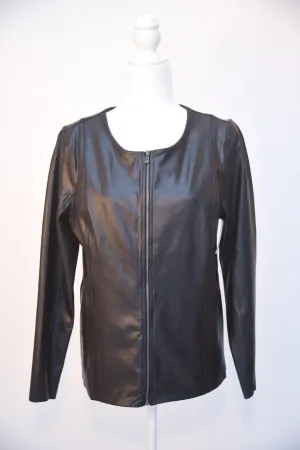 SPANX Faux Leather Jacket