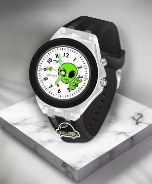 Spiky 3D Cartoon Analog Light Watch for Kids