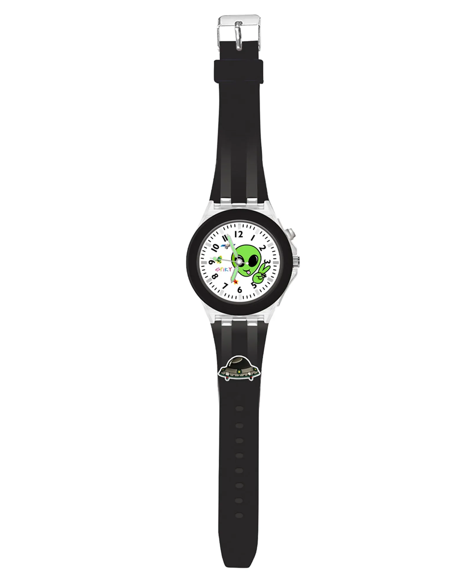 Spiky 3D Cartoon Analog Light Watch for Kids