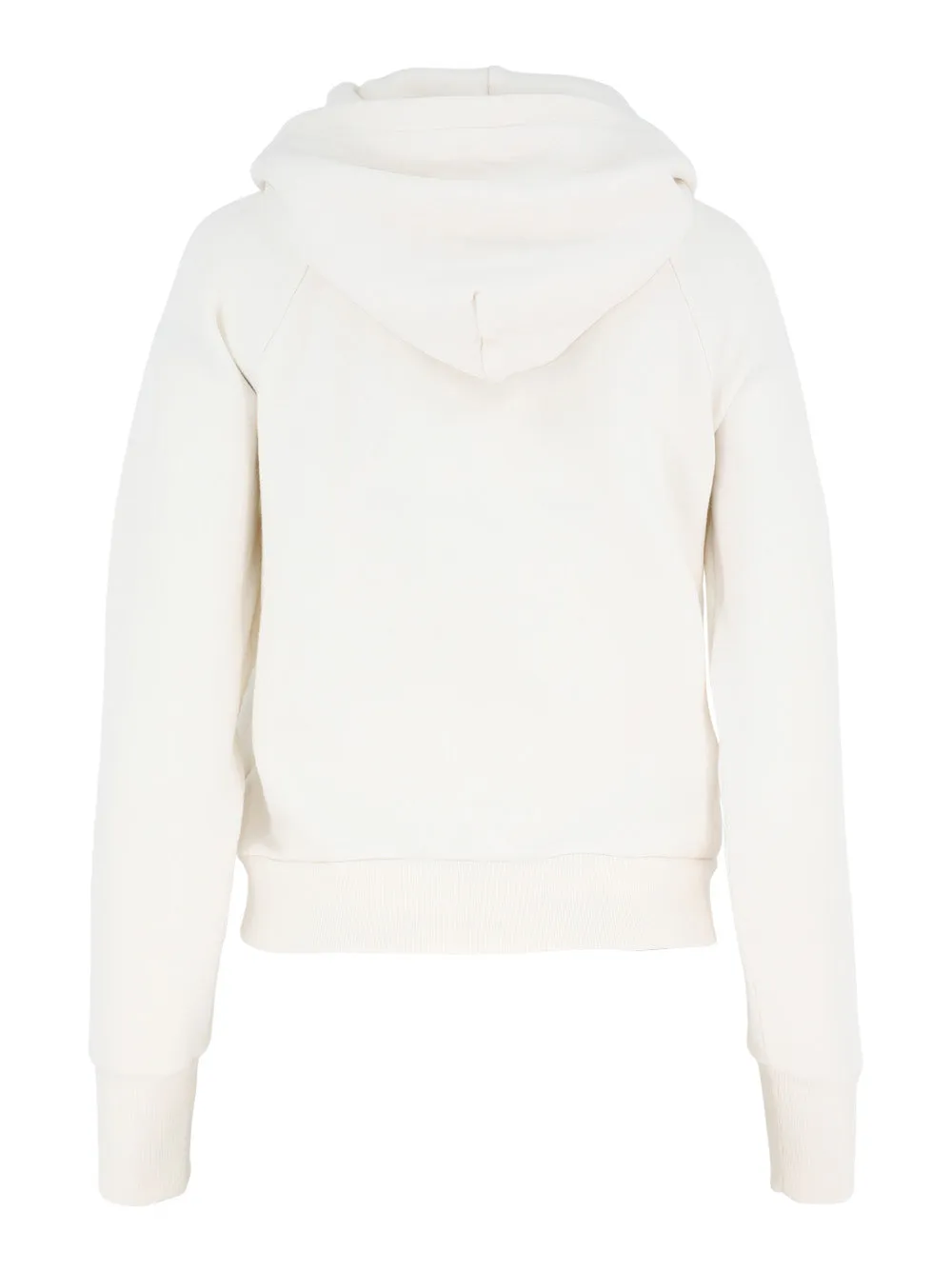 SPRWMN Shrunken Raglan Hoodie in Creme