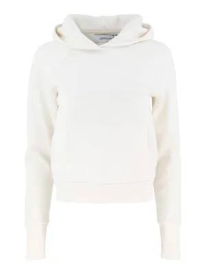 SPRWMN Shrunken Raglan Hoodie in Creme