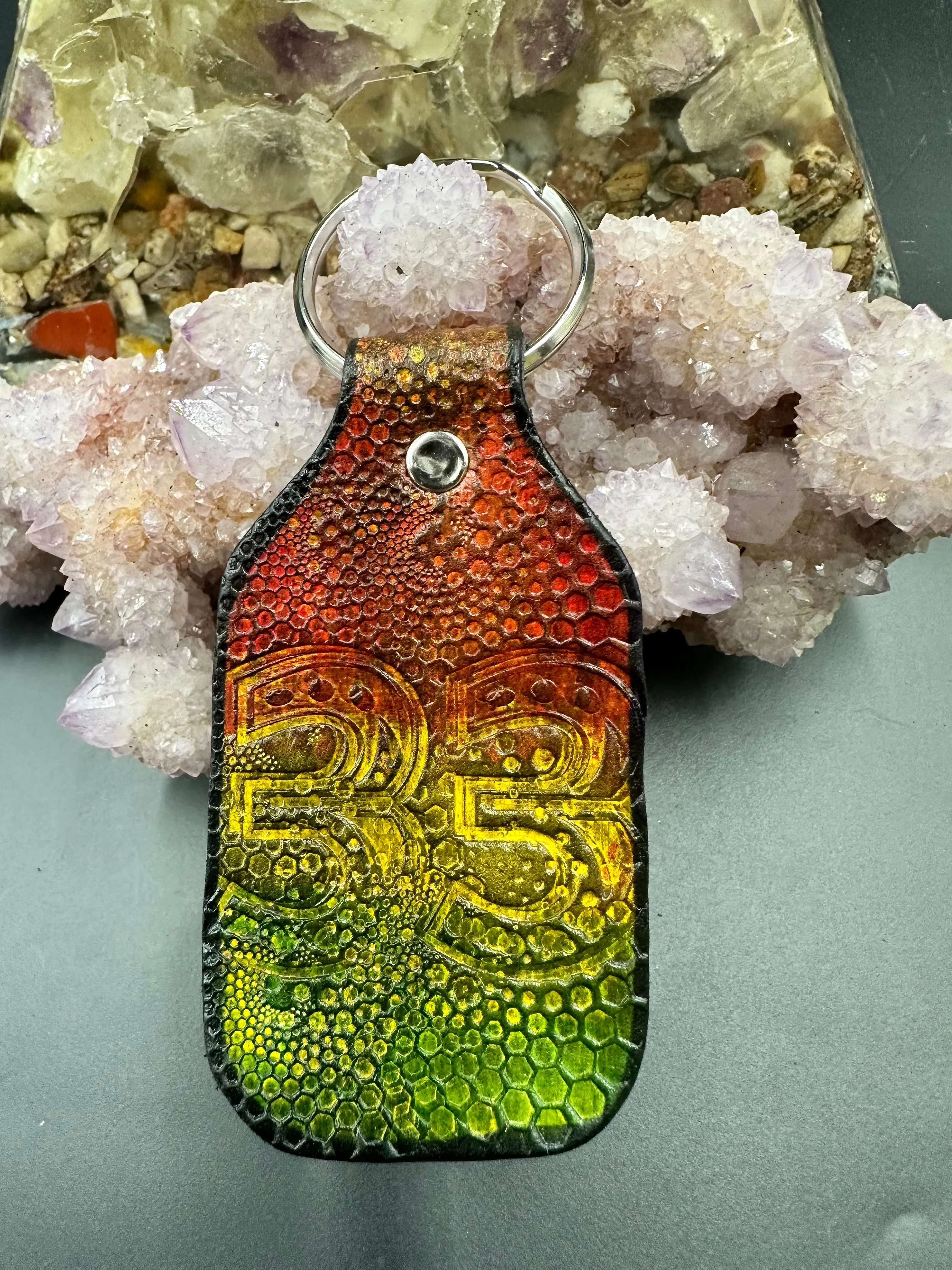 Stamped Leather Keychain - Billy Strings 33