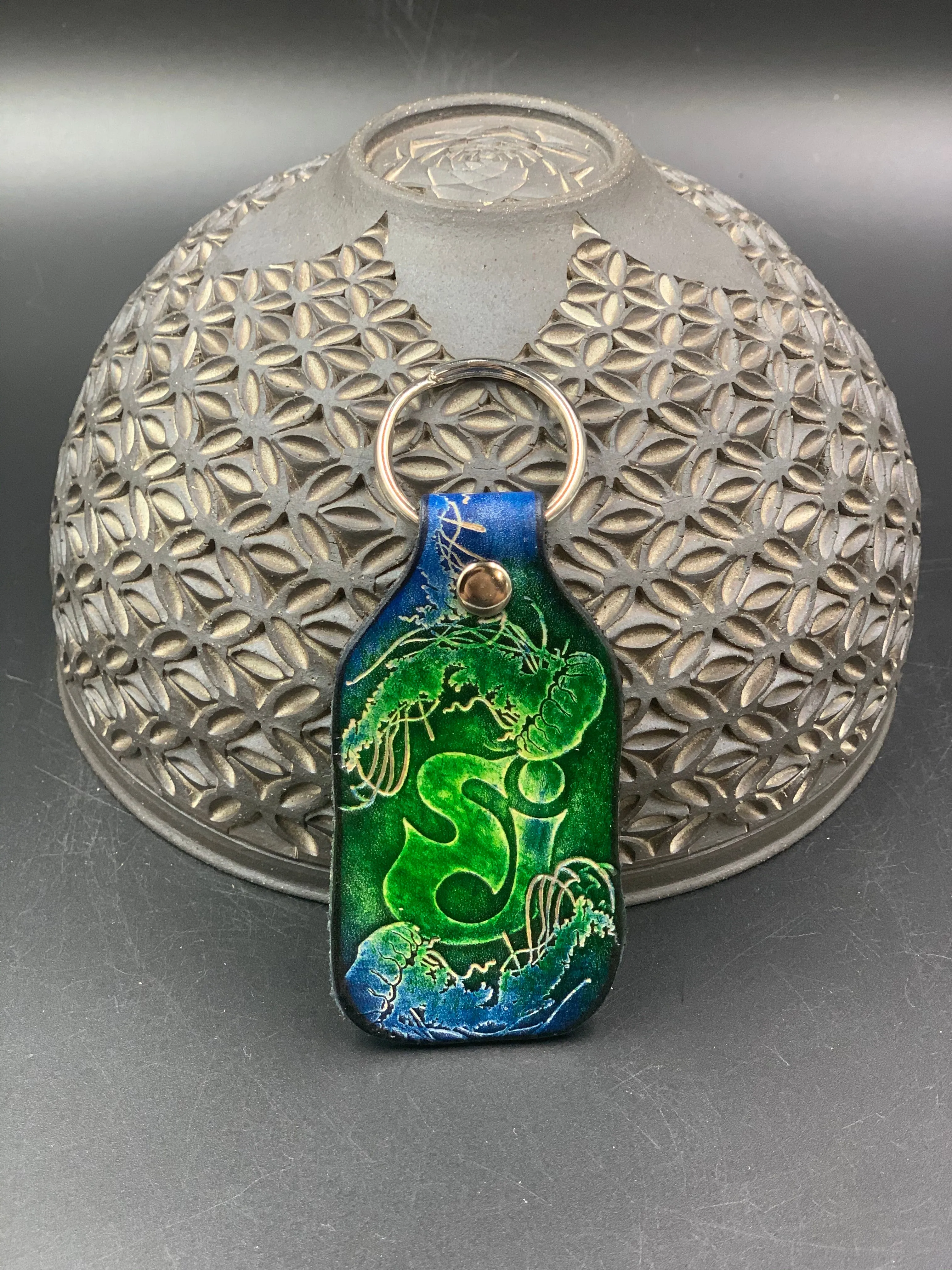 Stamped Leather Keychain - String Cheese Incident