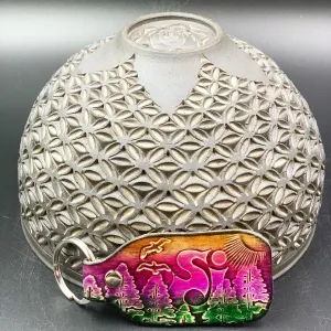 Stamped Leather Keychain - String Cheese Incident