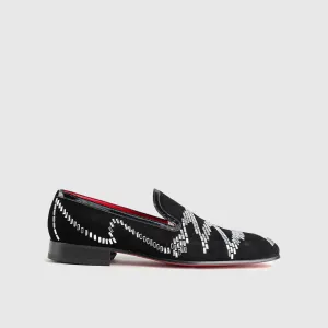 Statement Dress Loafers 1806 Black Suede