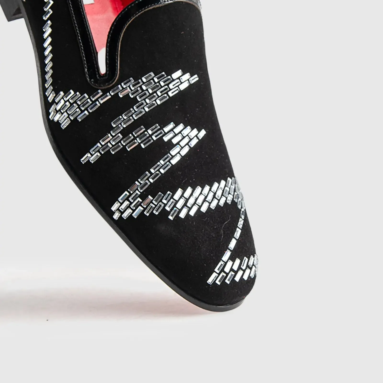 Statement Dress Loafers 1806 Black Suede