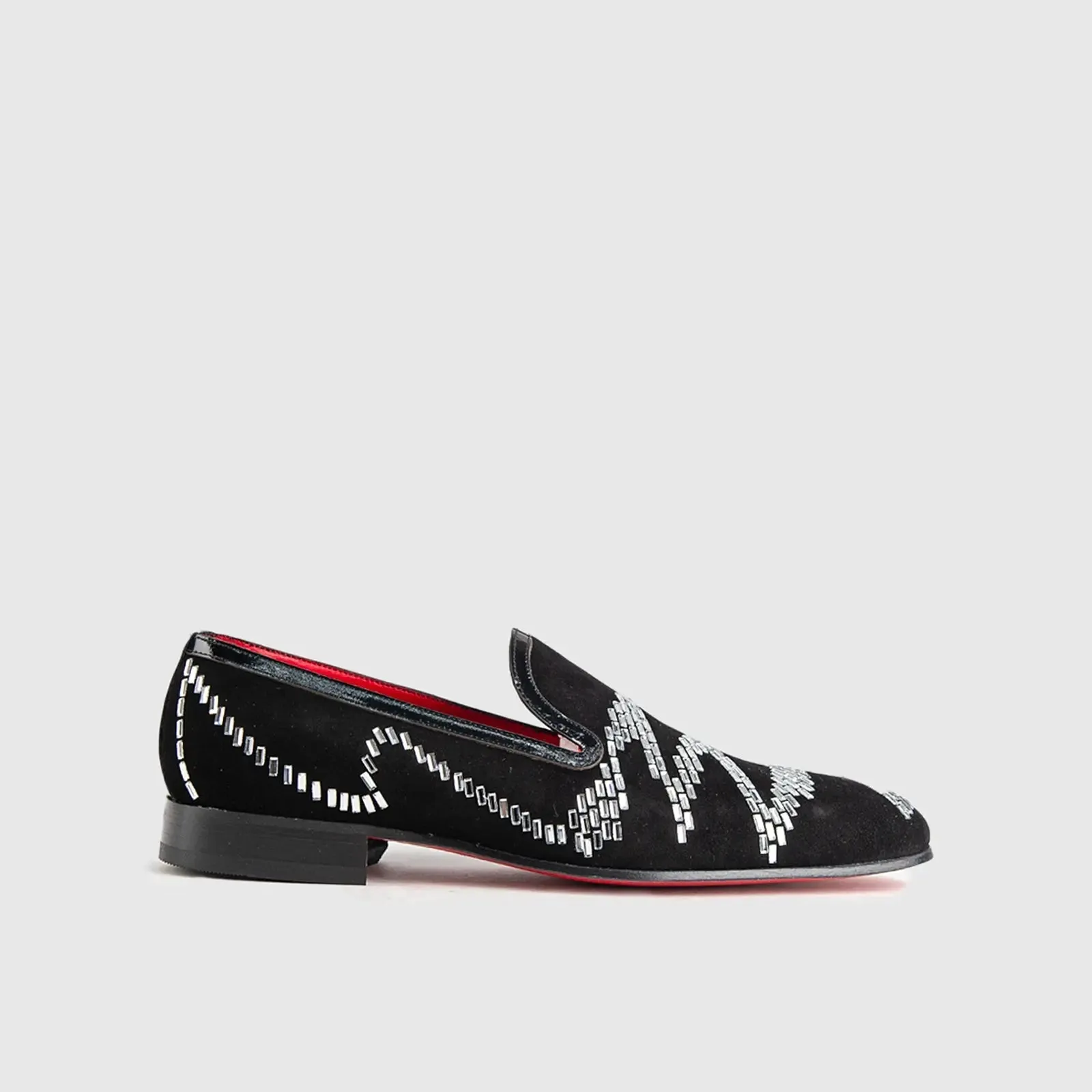Statement Dress Loafers 1806 Black Suede