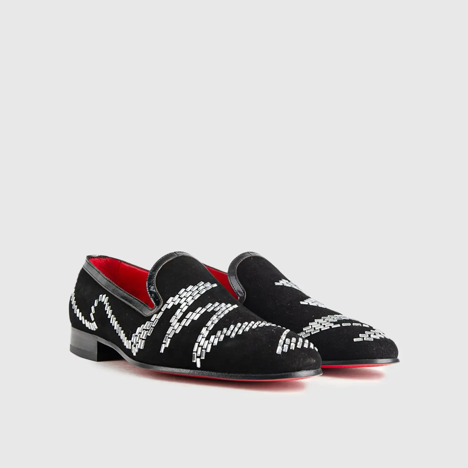 Statement Dress Loafers 1806 Black Suede