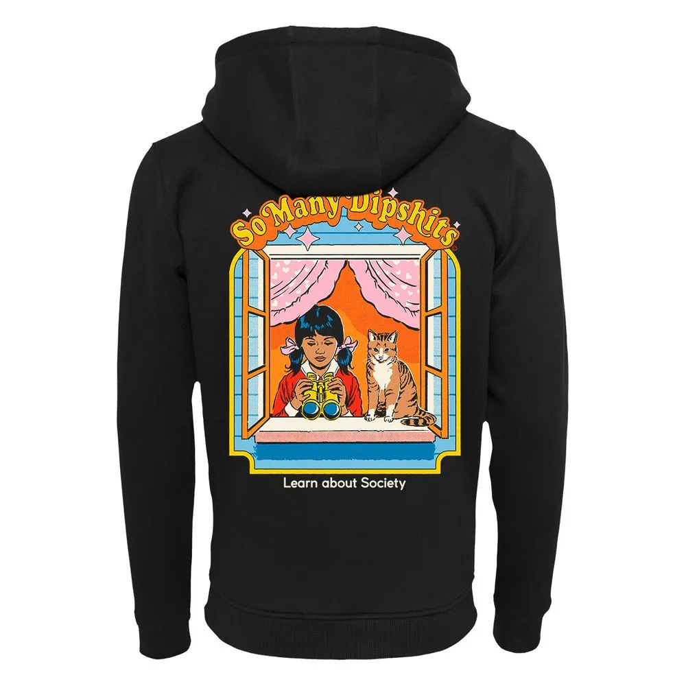 Steven Rhodes - So Many Dipshits - Zip-Hoodie