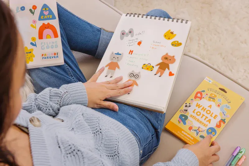 Stickiville x Suzy Ultman: A Whole Lotta Stickers!  - Dress Up Cats