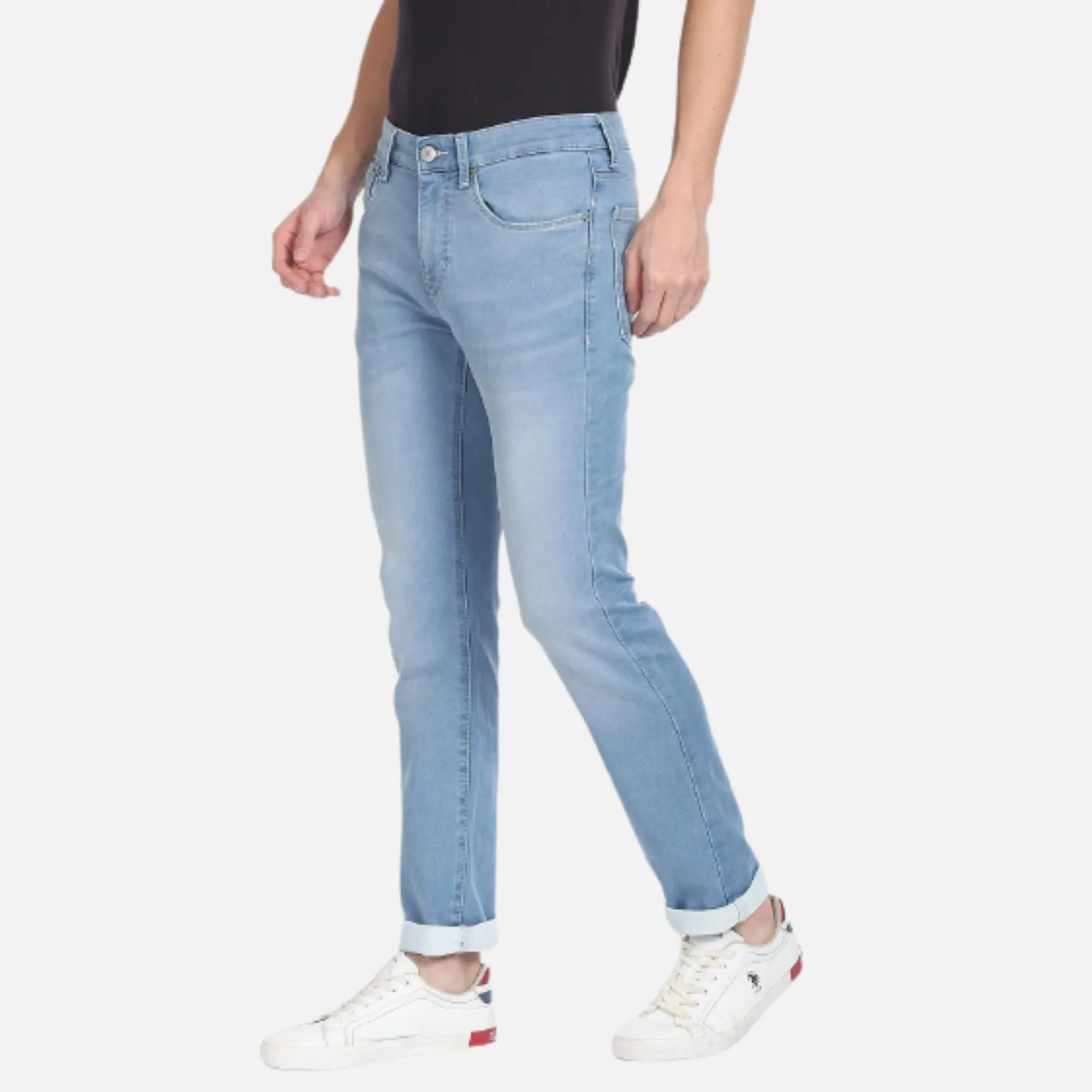 Stone Wash Regallo Skinny Fit Jeans