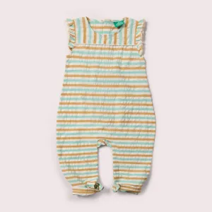Sunrise Striped Organic Summer Romper
