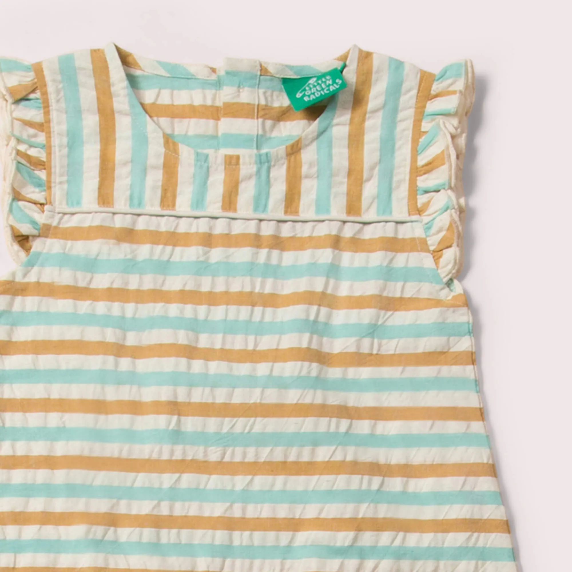 Sunrise Striped Organic Summer Romper