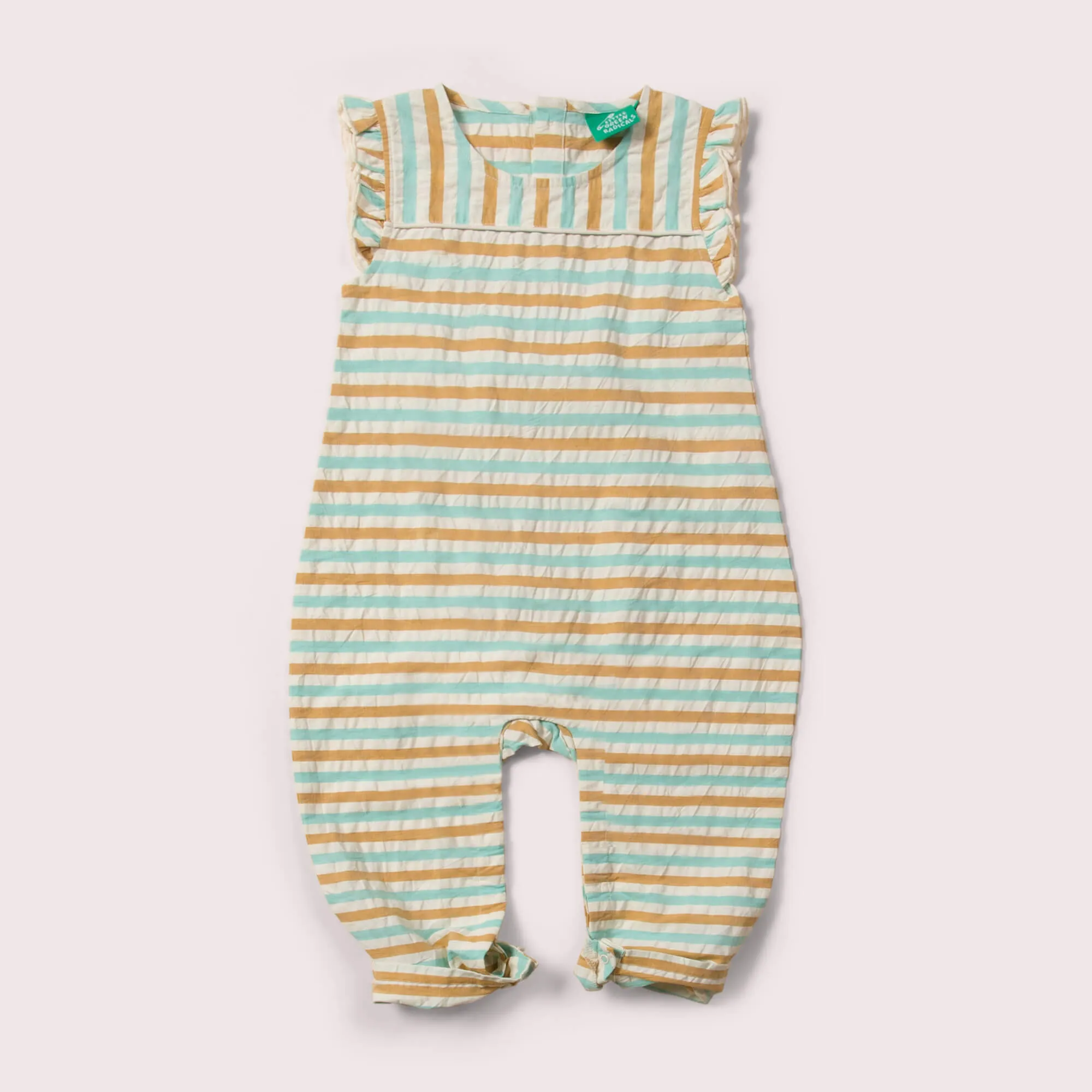 Sunrise Striped Organic Summer Romper