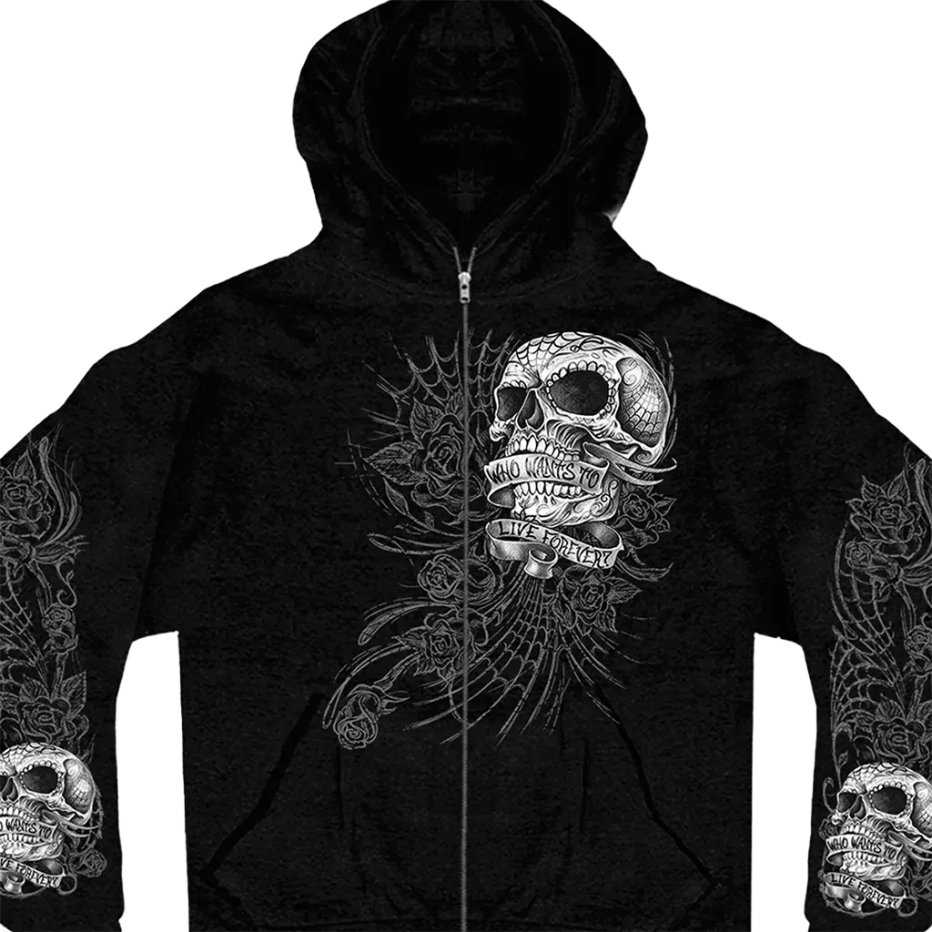 Sweet Demise Zip-Up Hoodie