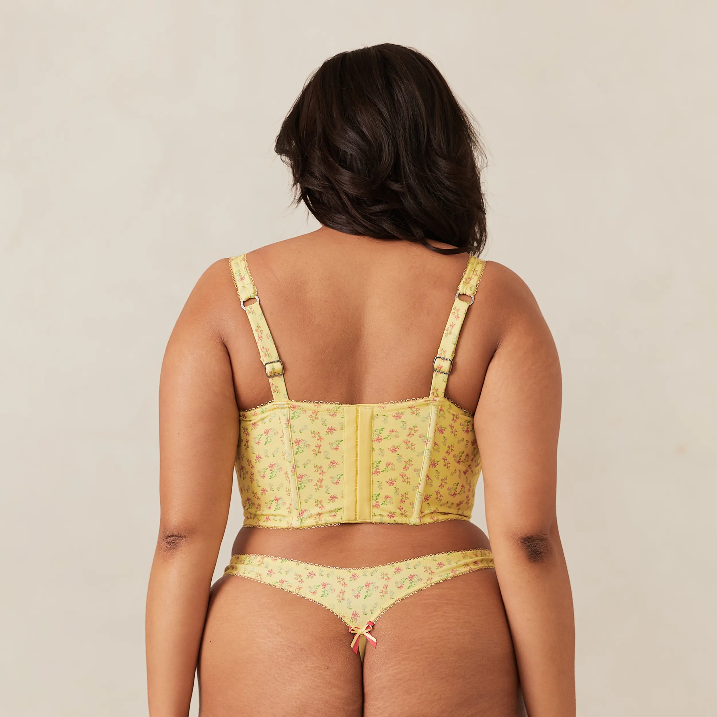 Sweet Longline Soutien-Gorge - Citron Fleuri