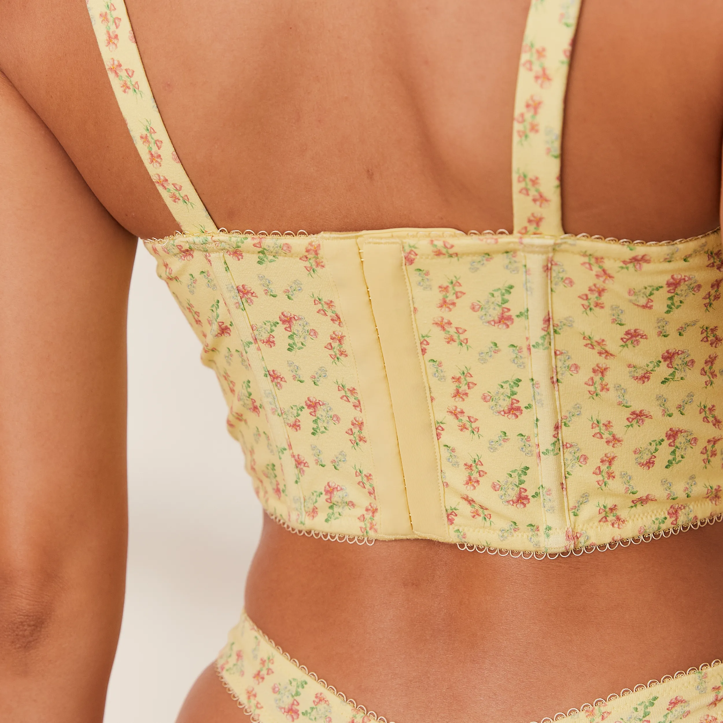 Sweet Longline Soutien-Gorge - Citron Fleuri