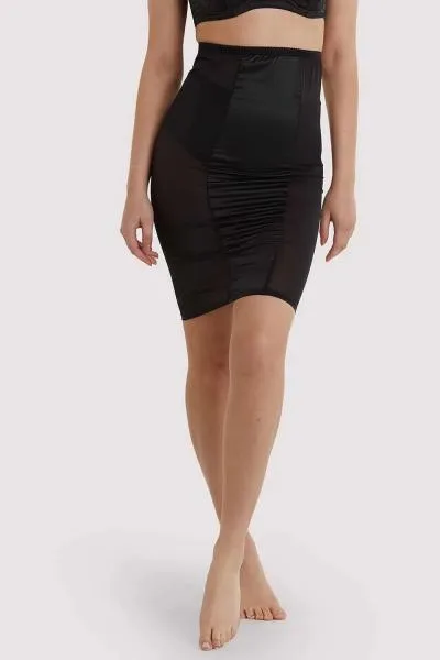 Tassel Lingerie Skirt - Black -