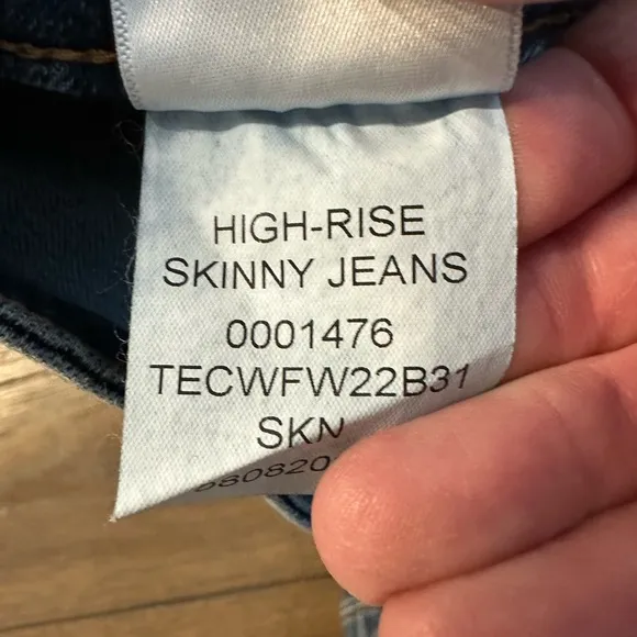 Tecovas Skinny Jeans Size 31