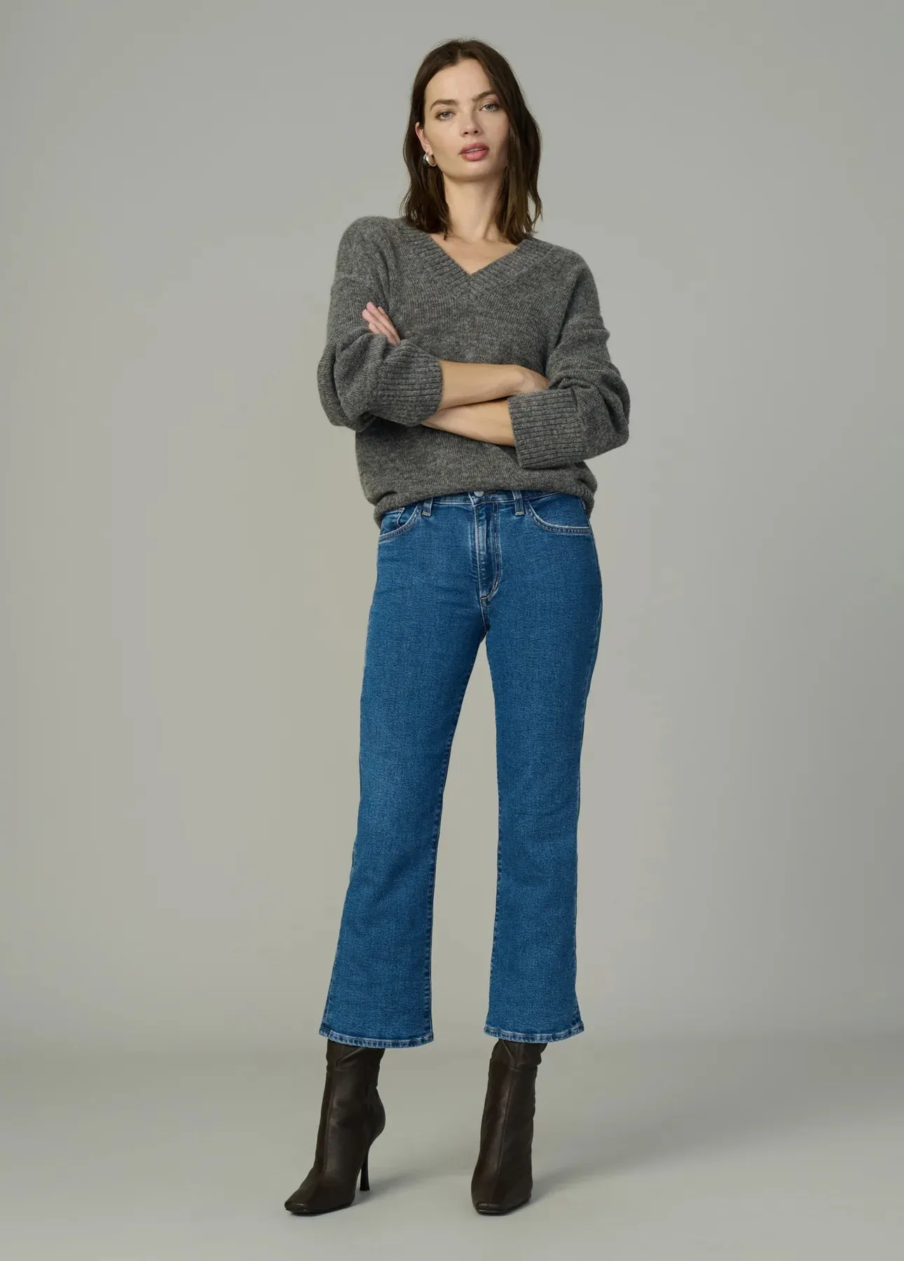 The Callie Crop Bootcut Jean