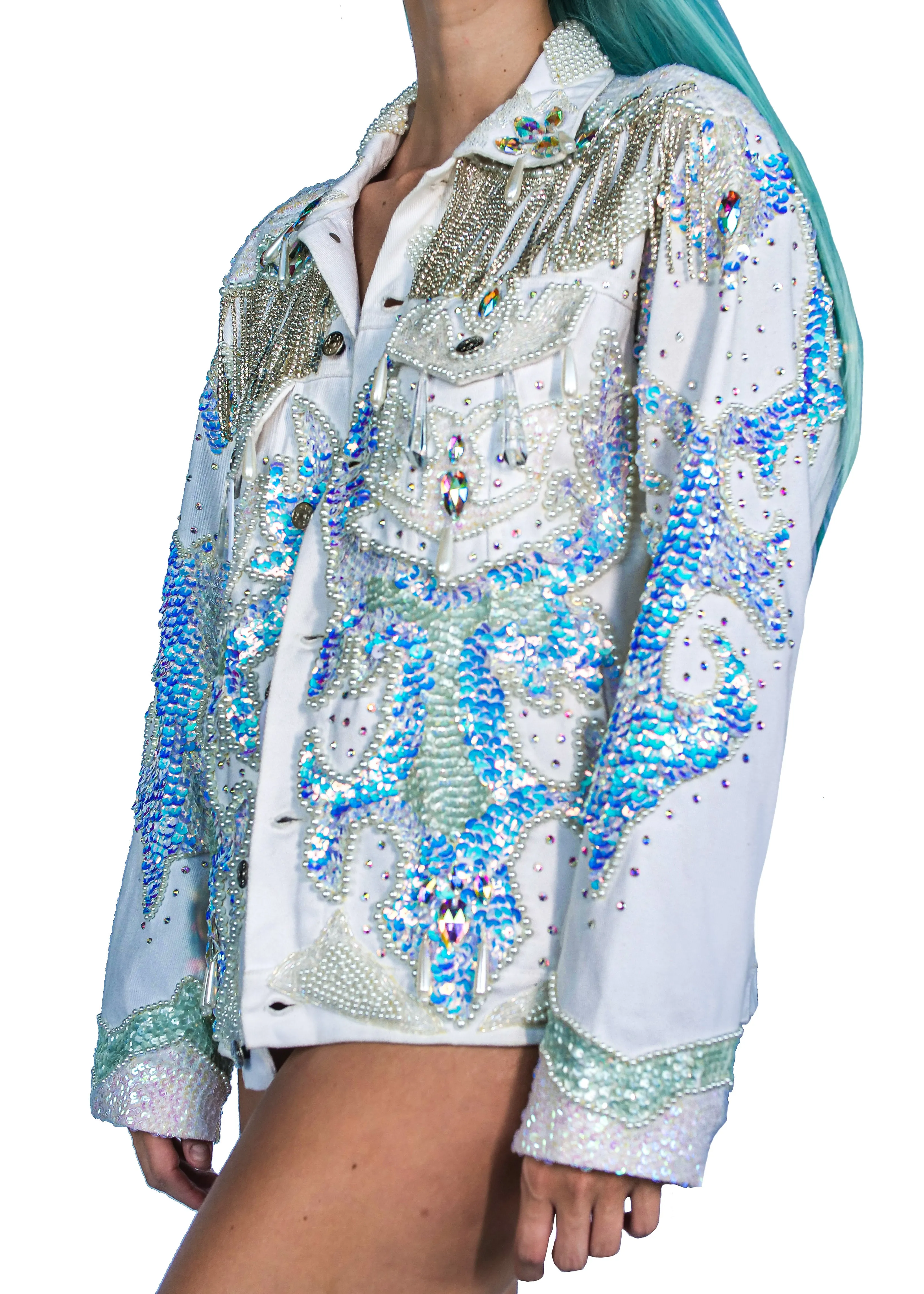 The Dallas Diamond Denim Jacket