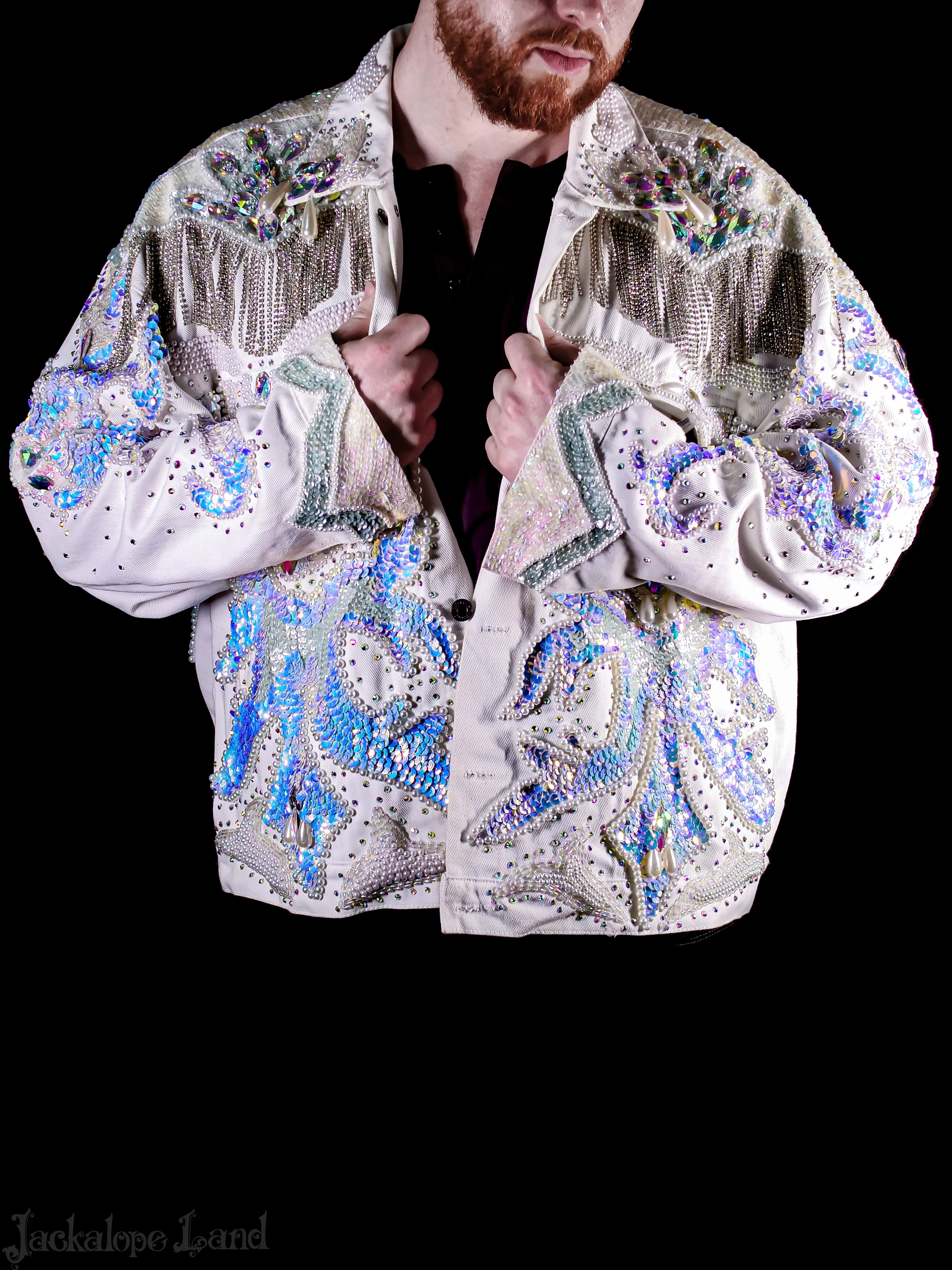 The Dallas Diamond Denim Jacket